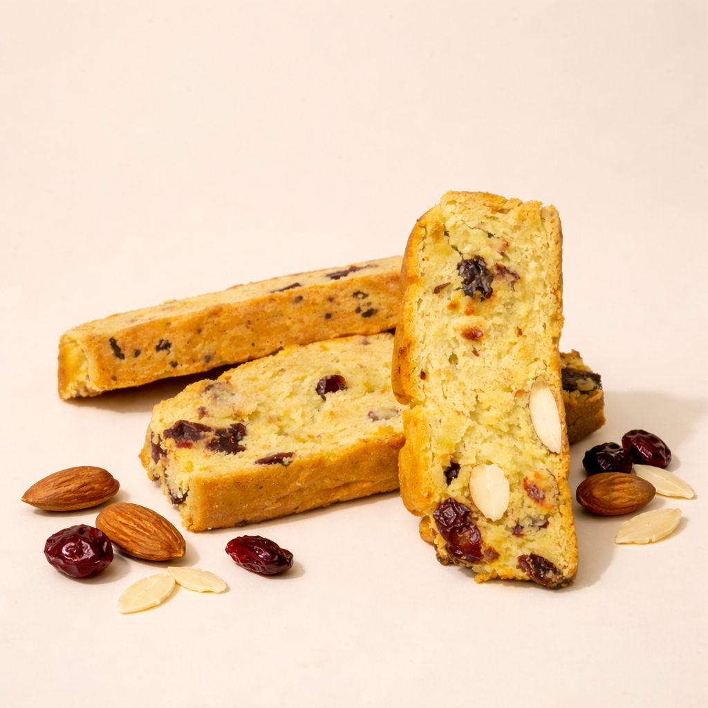 Cranberry Almond Biscotti