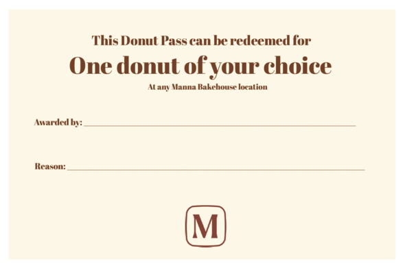 Donut Pass
