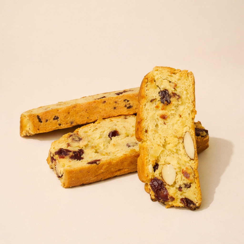 Cranberry Almond Biscotti