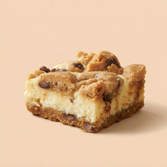 Dairy Chocolate Chip Cheesecake Bars