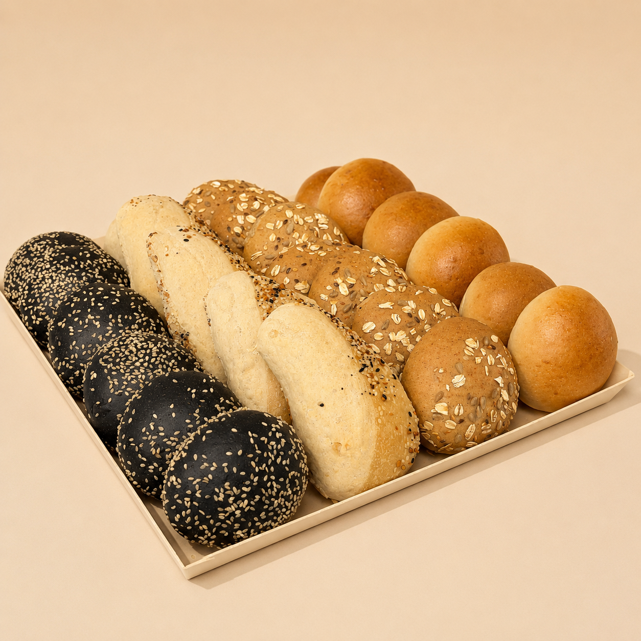 Rustic Roll Tray
